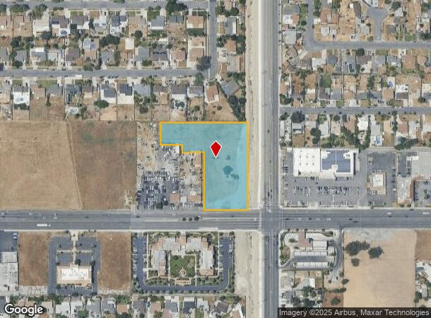  Foothill Blvd, Rialto, CA Parcel Map