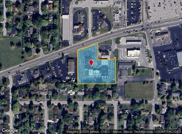  1645 Tiffin Ave, Findlay, OH Parcel Map