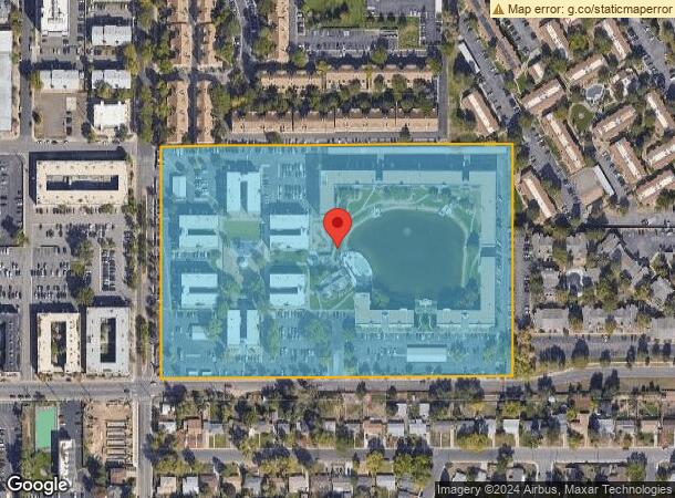  1050 S Dahlia St, Denver, CO Parcel Map