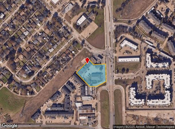 2213 Gus Thomasson Rd, Mesquite, TX Parcel Map