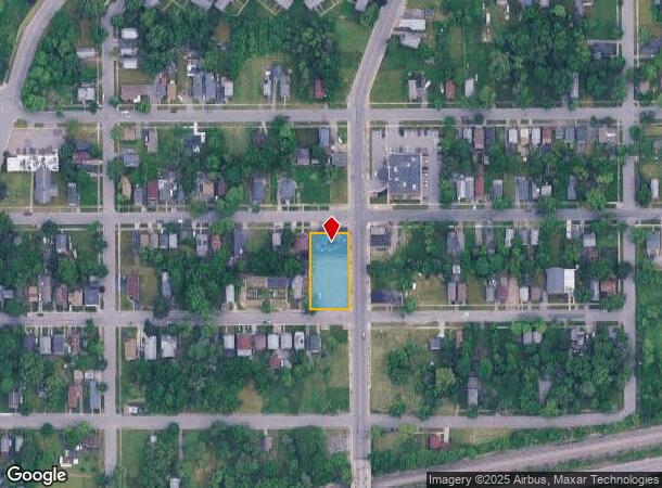 2616 Highland Ave, Niagara Falls, NY Parcel Map
