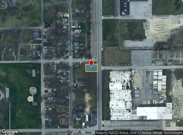  2302 S Coliseum Blvd, Fort Wayne, IN Parcel Map