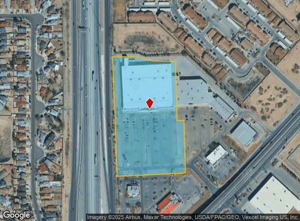 1950 Joe Battle Blvd, El Paso, TX Parcel Map