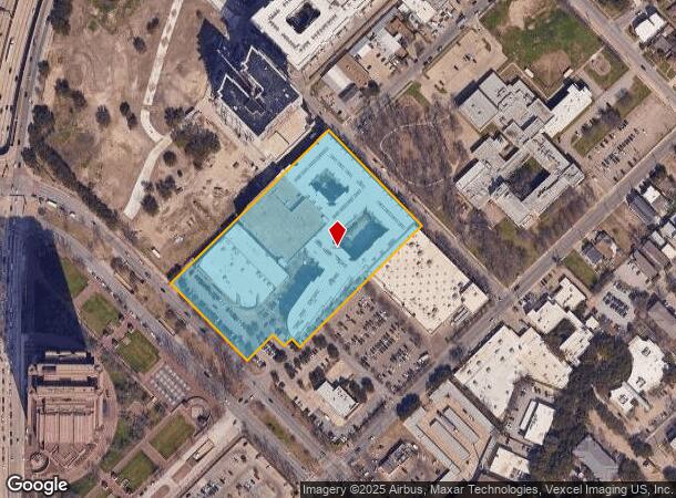  2660 N Haskell Ave, Dallas, TX Parcel Map
