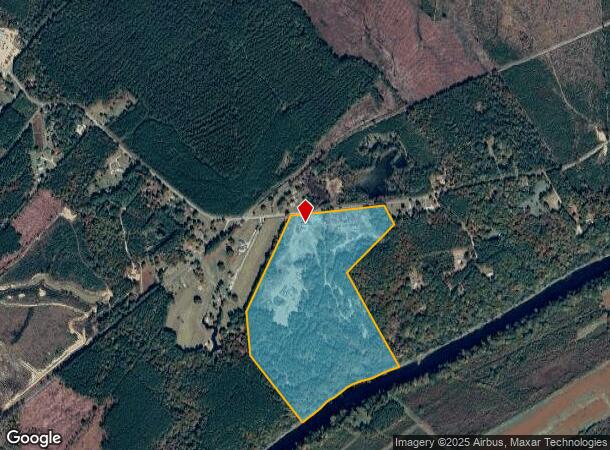 1238 Slocomb Rd, Linden, NC Parcel Map