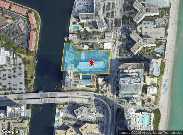  4000 S Ocean Dr, Hollywood, FL Parcel Map