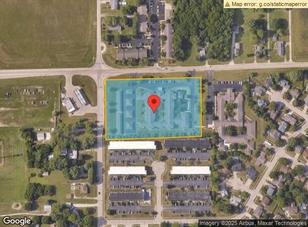  1455 W Mound Rd, Decatur, IL Parcel Map