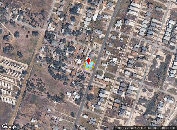  724 Rowan St, Rockport, TX Parcel Map