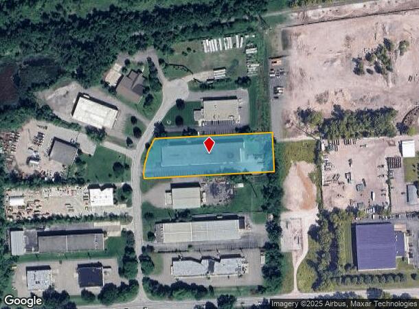 4955 Technical Dr, Milford, MI Parcel Map