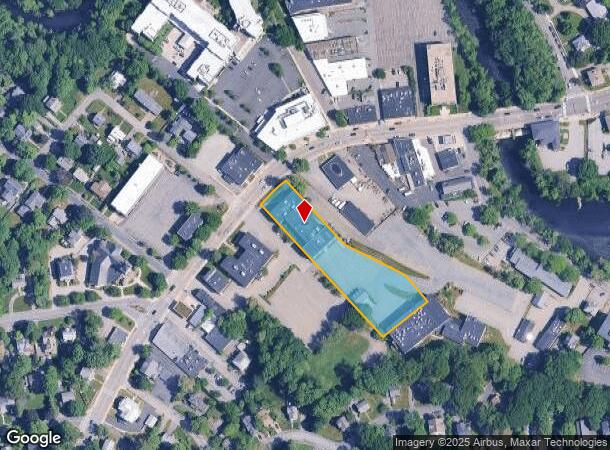  36 Washington St, Wellesley Hills, MA Parcel Map