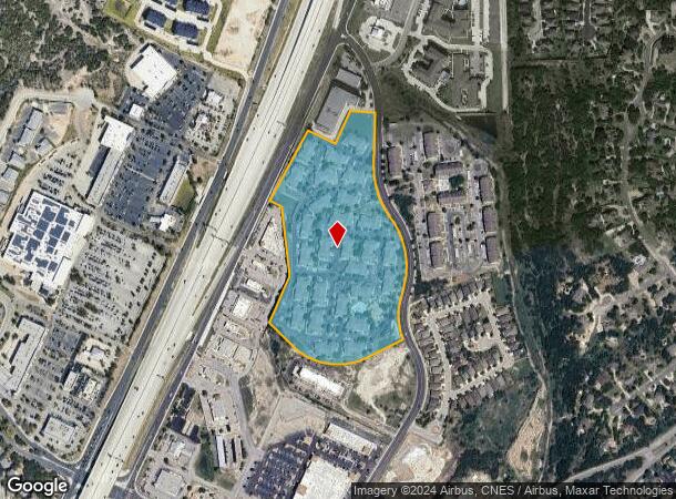  21303 Encino Cmns, San Antonio, TX Parcel Map