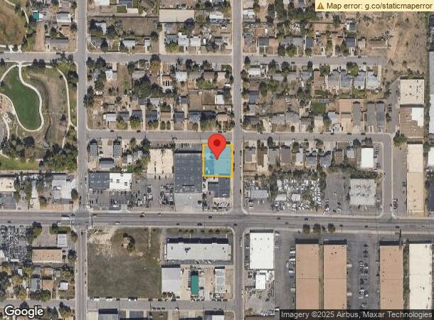  2055 S Raritan St, Denver, CO Parcel Map