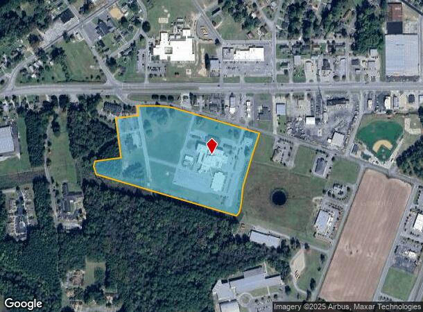 310 S Mccaskey Rd, Williamston, NC Parcel Map