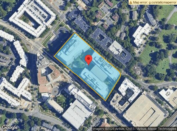  800 W Trade St, Charlotte, NC Parcel Map