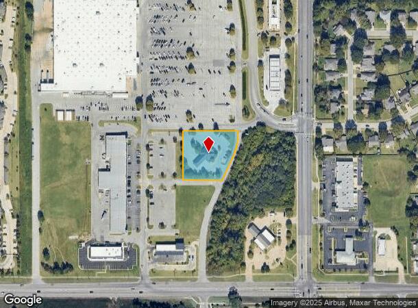  6410 S Elm Pl, Broken Arrow, OK Parcel Map