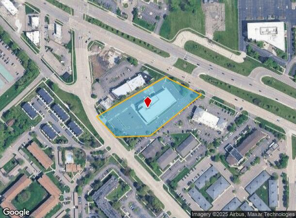  28625 Northwestern Hwy, Southfield, MI Parcel Map