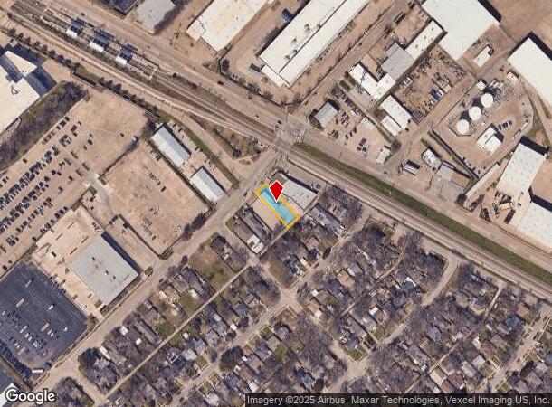 2514 Burbank St, Dallas, TX Parcel Map