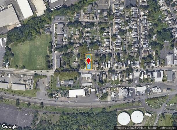 329 Otter St, Bristol, PA Parcel Map