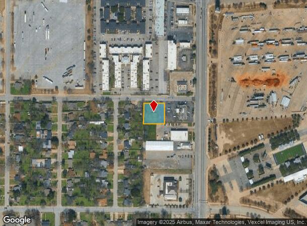 804 Slaughter St, Arlington, TX Parcel Map