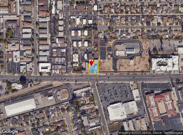  721 W La Palma Ave, Anaheim, CA Parcel Map