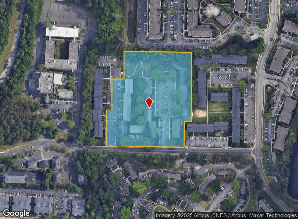2724 S Campus Walk Ave, Durham, NC Parcel Map