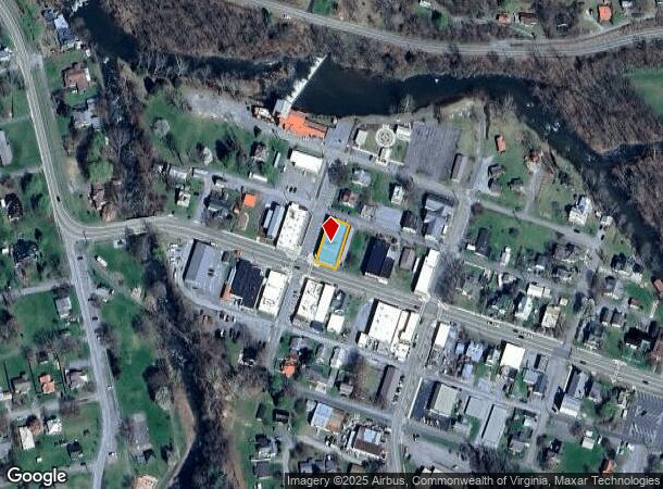  135 W Laurel Ave, Damascus, VA Parcel Map