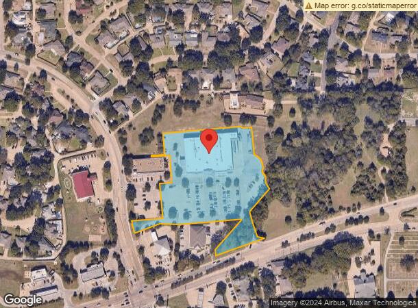  850 W Rusk St, Rockwall, TX Parcel Map