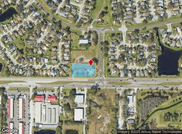 4901 W Linebaugh Ave, Tampa, FL Parcel Map