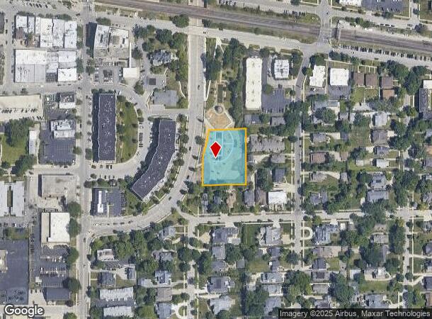  135 S Robert T Palmer Dr, Elmhurst, IL Parcel Map