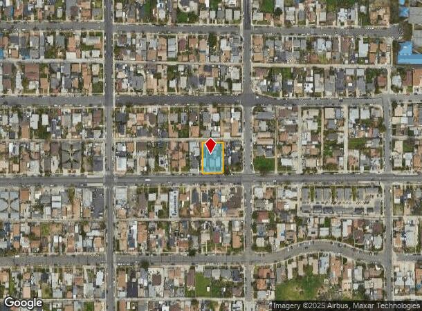  3868 National Ave, San Diego, CA Parcel Map