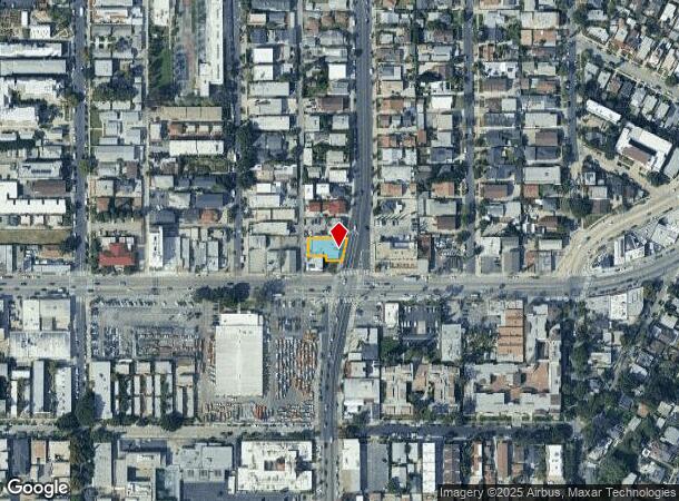  1109 N Virgil Ave, Los Angeles, CA Parcel Map