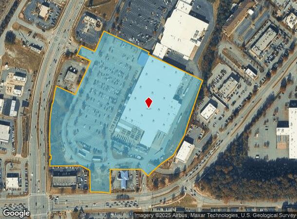  6750 Veterans Pky, Columbus, GA Parcel Map