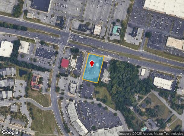 1070 W Patrick St, Frederick, MD Parcel Map