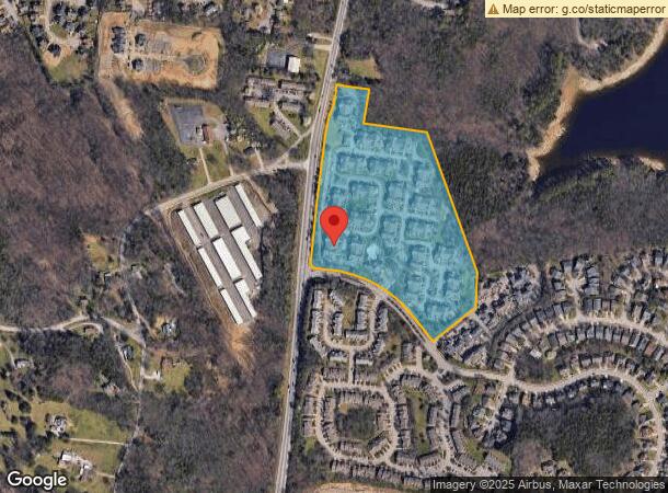  1501 Woodland Pointe Dr, Nashville, TN Parcel Map