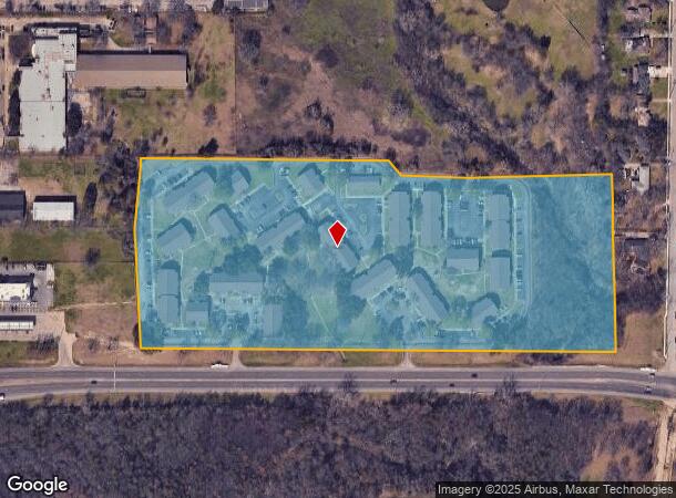 7203 Great Trinity Forest Way, Dallas, TX Parcel Map