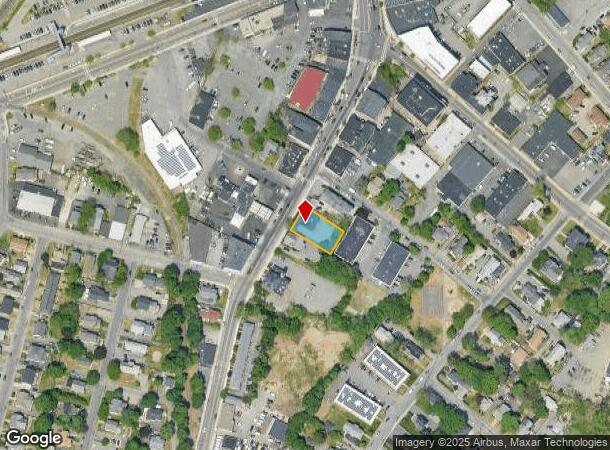 112 Hollis St, Framingham, MA Parcel Map