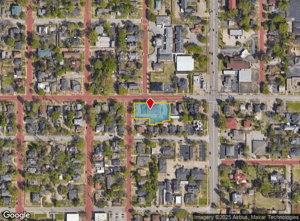  214 W Houston St, Tyler, TX Parcel Map