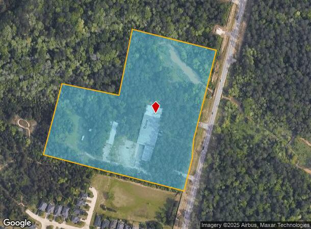 5111 N Frazier St, Conroe, TX Parcel Map