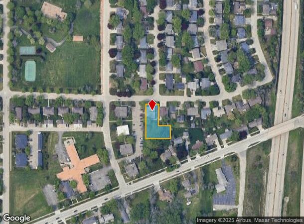  3411 E Edgemere Dr, Appleton, WI Parcel Map