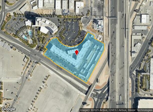  3150 W Twain Ave, Las Vegas, NV Parcel Map