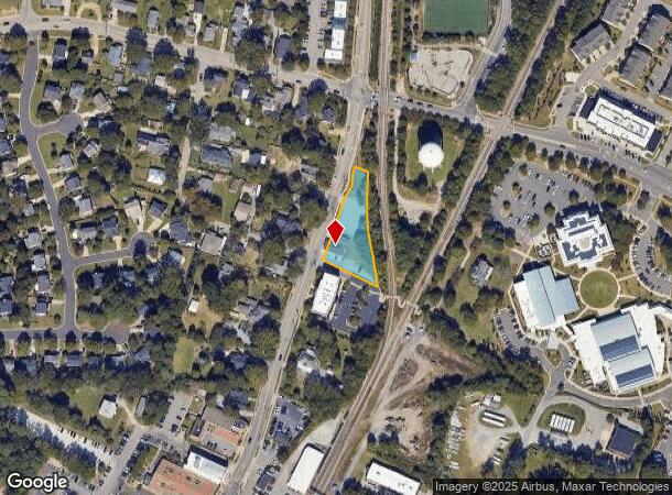 400 N Salem St, Apex, NC Parcel Map