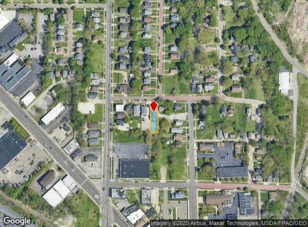 35 Mcnaughton St, Akron, OH Parcel Map