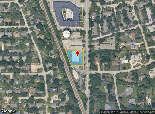 580 Waukegan Rd, Glenview, IL Parcel Map