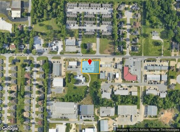 2171 W Main Dr, Fayetteville, AR Parcel Map