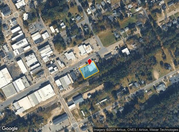 126 E Vance St, Zebulon, NC Parcel Map