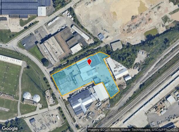 1361 Chardon Rd, Euclid, OH Parcel Map