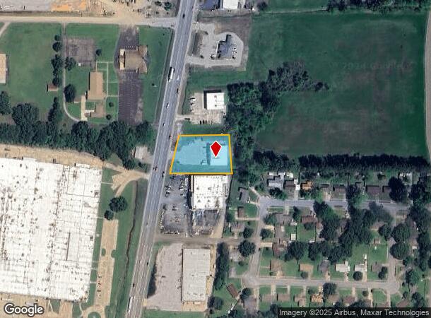  1600 Falls Blvd N, Wynne, AR Parcel Map