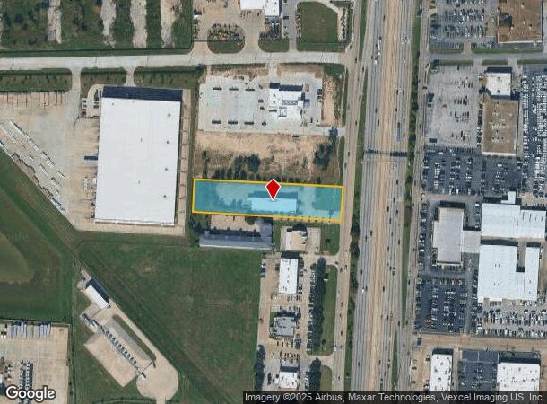  11017 North Fwy, Houston, TX Parcel Map