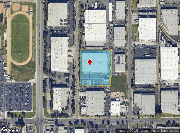  12350-12360 Edison Way, Garden Grove, CA Parcel Map