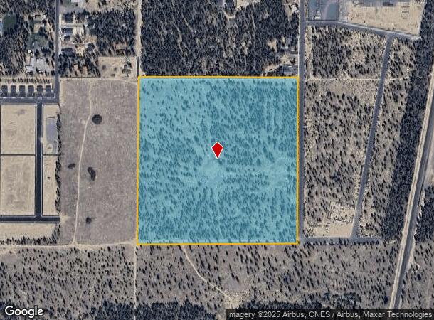  51205 Mitts Way, La Pine, OR Parcel Map